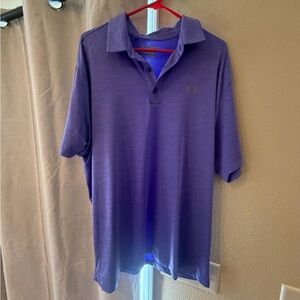 Under Armour Men's Lavender Polo Shirt